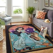 Princess Jasmine Disney Area Rug Carpet