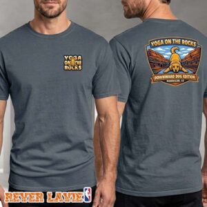 Red Rocks Park and Amphitheatre Red Rocks Downward Dog T-Shirt
