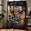 Roman Reigns WWE World Heavyweight Champion WrestleMania 2026 Home Decor Poster Canvas
