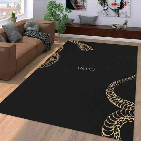 Royal Gucci Snake Gucci Area Rug Home Decor Royal Gucci Snake Gucci Area Rug Home Decor