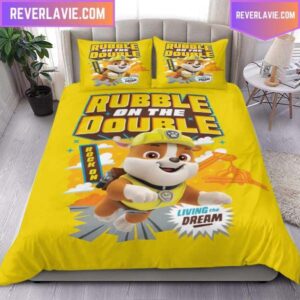 Rubble Double Paw Patrol Comforter Bedding Set