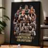 San Antonio Spurs 2026 NBA Finals Bound Western Conference Champions Home Decor Poster Canvas San Antonio Spurs 2026 NBA Finals Bound Western Conference Champions Home Decor Poster Canvas