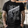 San Antonio Spurs Fanatics Charcoal 2026 NBA Western Conference Champions Locker Room T-Shirt