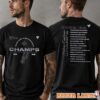 San Antonio Spurs Fanatics Black 2026 NBA Western Conference Champions Stacked Block T-Shirt San Antonio Spurs Fanatics Black 2026 NBA Western Conference Champions Stacked Block T-Shirt