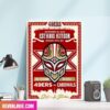 San Francisco 49ers Vs Arizona Cardinals On MNF NFL Mexico Game Home Decor Poster Canvas