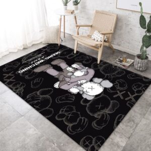Seeing watching Kaws Rug Home Decor