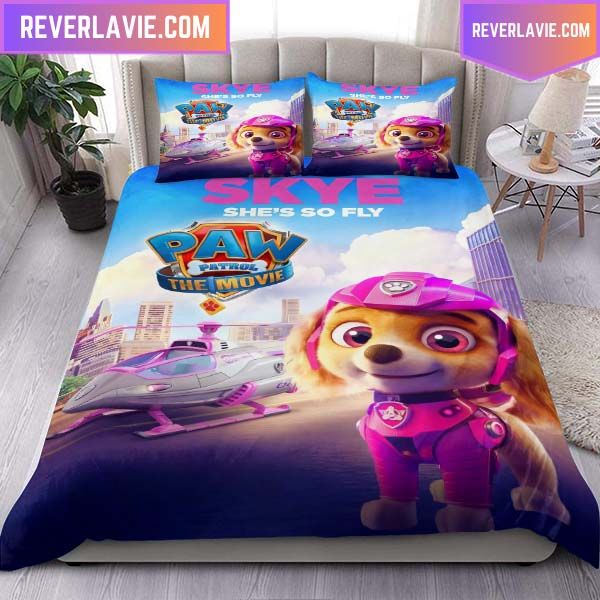 Skye So Fly Paw Patrol King Bedding Set Skye So Fly Paw Patrol King Bedding Set