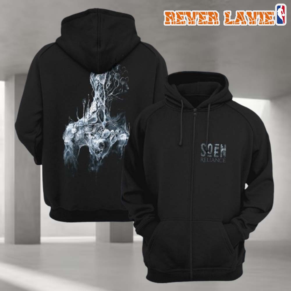 Soen Reliance 2026 Album Artwork Full Zip Hoodie Soen Reliance 2026 Album Artwork Full Zip Hoodie