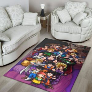 Son Gohans Journey Dragon Ball Carpet Living Room Rug