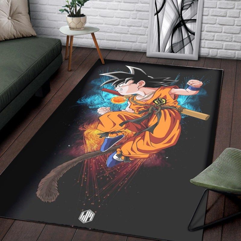 Son Goku Kakarot Child Dragon Ball Rug Home Decor Son Goku Kakarot Child Dragon Ball Rug Home Decor