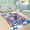 Super Saiyan Cadic Vegeta Dragon Ball Z Rug For Bedroom