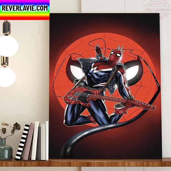 Spider Punk In Spider Man Across The Spider Verse Home Decor Poster Canvas Spider Punk In Spider Man Across The Spider Verse Home Decor Poster Canvas