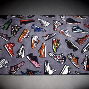 Spilled Sneaker Rug Home Decor