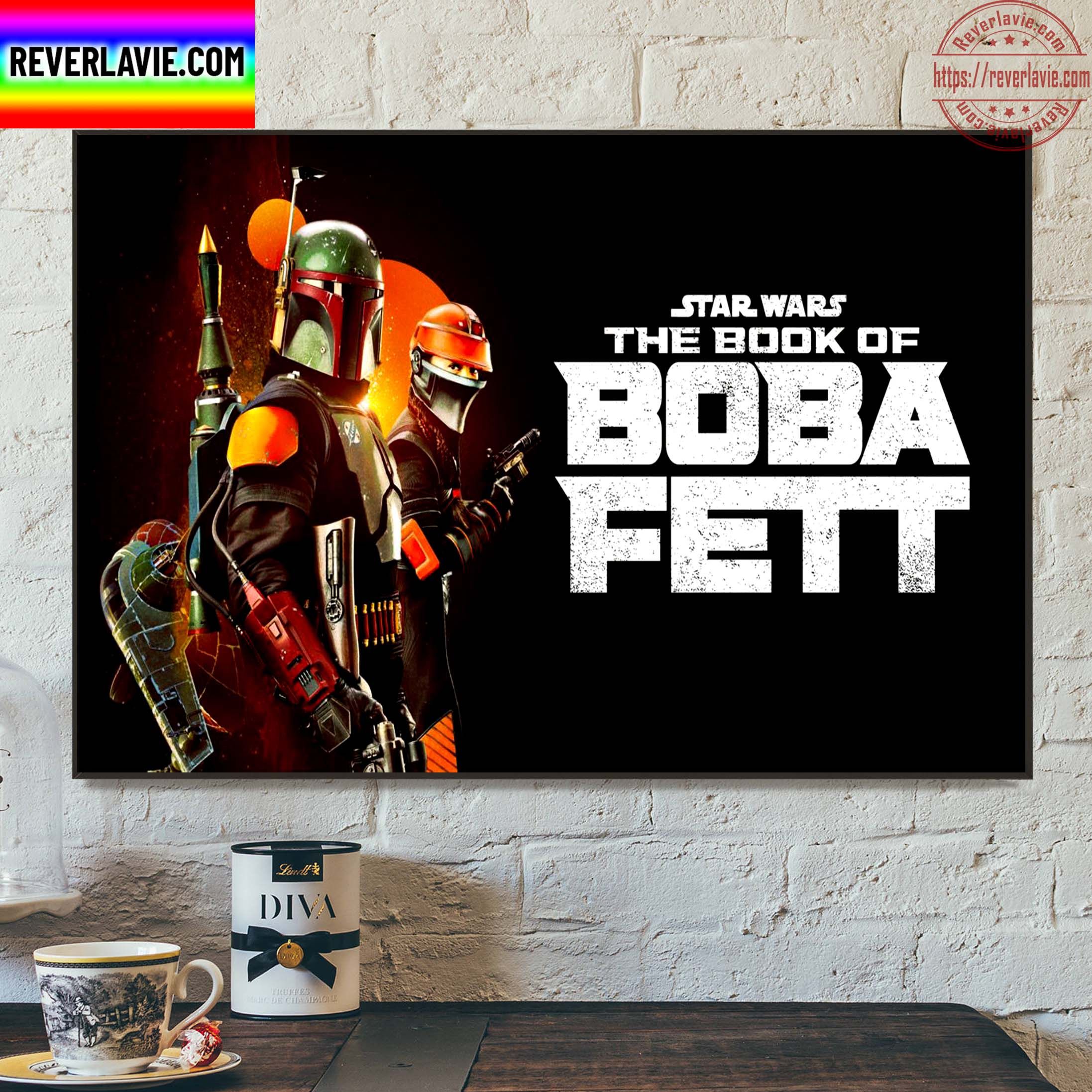 Star Wars The Book Of Boba Fett For Star Wars Fans Home Decor Poster Canvas Star Wars The Book Of Boba Fett For Star Wars Fans Home Decor Poster Canvas