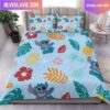 Stitch Dancing Cute Queen Bedding Se