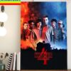Stranger Things 4 Vol 1 and Vol 2 Home Decor Poster Canvas