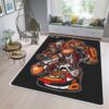 Supreme x Nike SB Dunk Low Sneaker Rug Home Decor