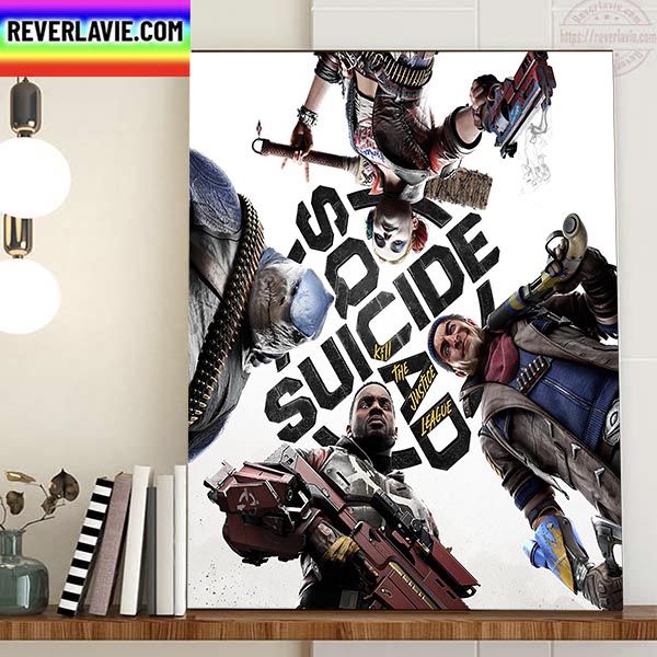 Suicide Squad Kill The Justice League Official Poster Home Decor Poster Canvas Suicide Squad Kill The Justice League Official Poster Home Decor Poster Canvas