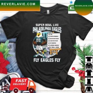 Super Bowl LVII Philadelphia Eagles Fly Eagles Fly 2023 T-Shirt