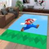 Super Mario Pattern Area Rug Carpet Super Mario Pattern Area Rug Carpet