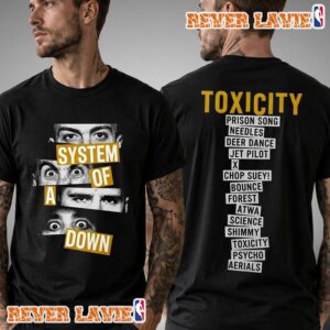 System Of A Down Mercadorama CDMX 2026 Pop-Up Merch T-Shirt At Estadio GNP Seguros Mexico City