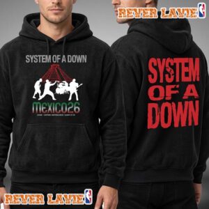 System of a Down CDMX 2026 Pop up Shop Mercadorama For Mexico City At Estadio GNP Seguros On May 27-28 Two Sides Unisex Hoodie