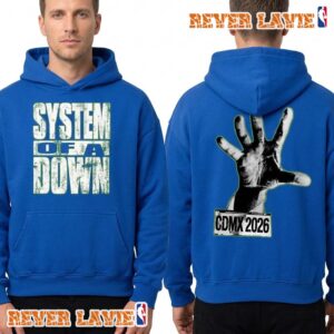 System of a Down x Mercadorama CDMX 2026 Pop up Hoodie At Estadio GNP Seguros In Mexico City On May 27-28 Royal Blue Hoodie