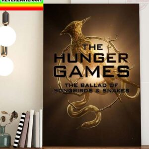 The Hunger Games Ballad Of Songbirds And Snakes Official Poster Home Decor Poster Canvas