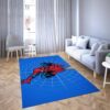 Spiderman x Venom Spiderweb Background Rug Home Decor