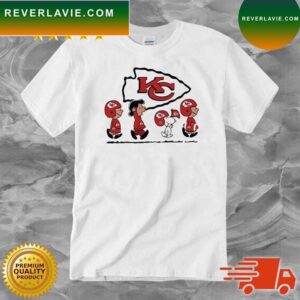 The Peanuts Snoopy And Friends Road Kansas City Chiefs 2023 Super Bowl T-shirt