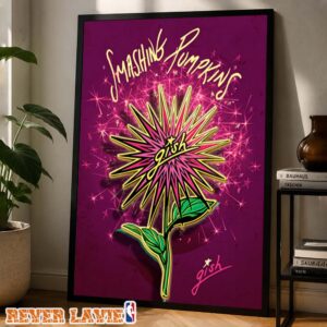 The Smashing Pumpkins Gish 35th Anniversary Alternative Rock Poster