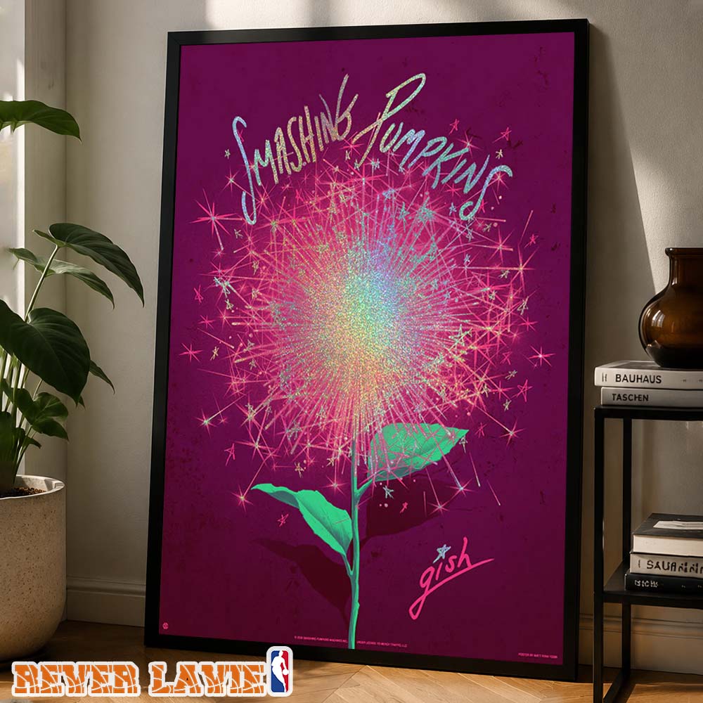 The Smashing Pumpkins Gish 35th Anniversary Poster The Smashing Pumpkins Gish 35th Anniversary Poster