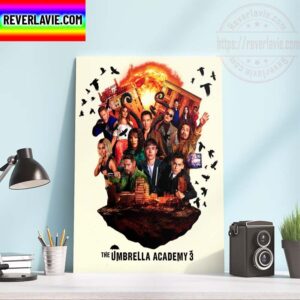 The Umbrella Academy 3 Home Decor Poster Canvas