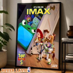 Toy Story 5 IMAX Movie Poster In Theaters On June 19 Pixar Home Decor Poster