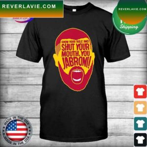 Travis Kelce KC Chiefs Know your role and shut your mouth You Jabroni 2023 T-shirt