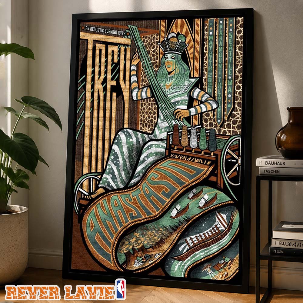 Trey Anastasio Concert Poster At Paramount Theatre 911 Pine Street In Seattle WA On May 27 2026 Decorative Art Print Trey Anastasio Concert Poster At Paramount Theatre 911 Pine Street In Seattle WA On May 27 2026 Decorative Art Print