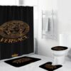 Versace Gold And Black Signature Baroque Bathroom Accessories Set Versace Gold And Black Signature Baroque Bathroom Accessories Set
