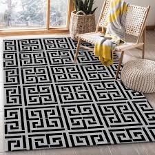 Versace Logo Background Area Rug Carpet