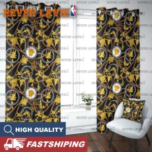 Versace New Luxury Window Curtain Curtain for Child Bedroom Living Room Home Decoration