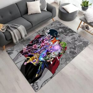 Villains All Forms Dragon Ball Rug Home Decor