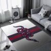 White Gucci Snake Gucci Area Rug Home Decor