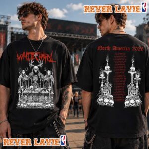 Whitechapel North America 2026 Tour Black T-Shirt