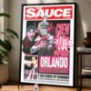 5 Seconds of Summer Concert Flyer In Atlanta Georgia On June 16 2026 Poster Canvas