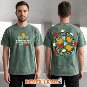 A Day To Remember Your Flowers T Shirt ADTR Band Merch All Over Print Tee