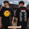 ASAP Rocky Don’t Be Dumb World Tour Airbrush Dateback 2026 Official Two Sides Black T-Shirt
