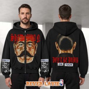 ASAP Rocky Don’t Be Dumb World Tour Shadowban 2026 Official Zip-Up Hoodie