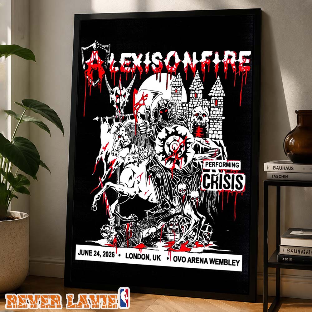 Alexisonfire Crisis 20th Anniversary Concert Poster For London OVO Arena In London UK on June 24 2026 Home Decor Poster Canvas Alexisonfire Crisis 20th Anniversary Concert Poster For London OVO Arena In London UK on June 24 2026 Home Decor Poster Canvas