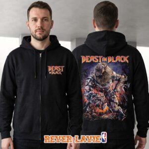 Beast In Black Cyber Apocalypse Zip-Up Hoodie