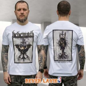 Behemoth 2026 The Satanist Sigil Front And Back Print Black T-Shirt