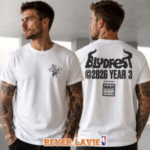 Bludfest 2026 War Child Charity Tee Park 360 At Hradec Kralove In Czechia On June 27 2026